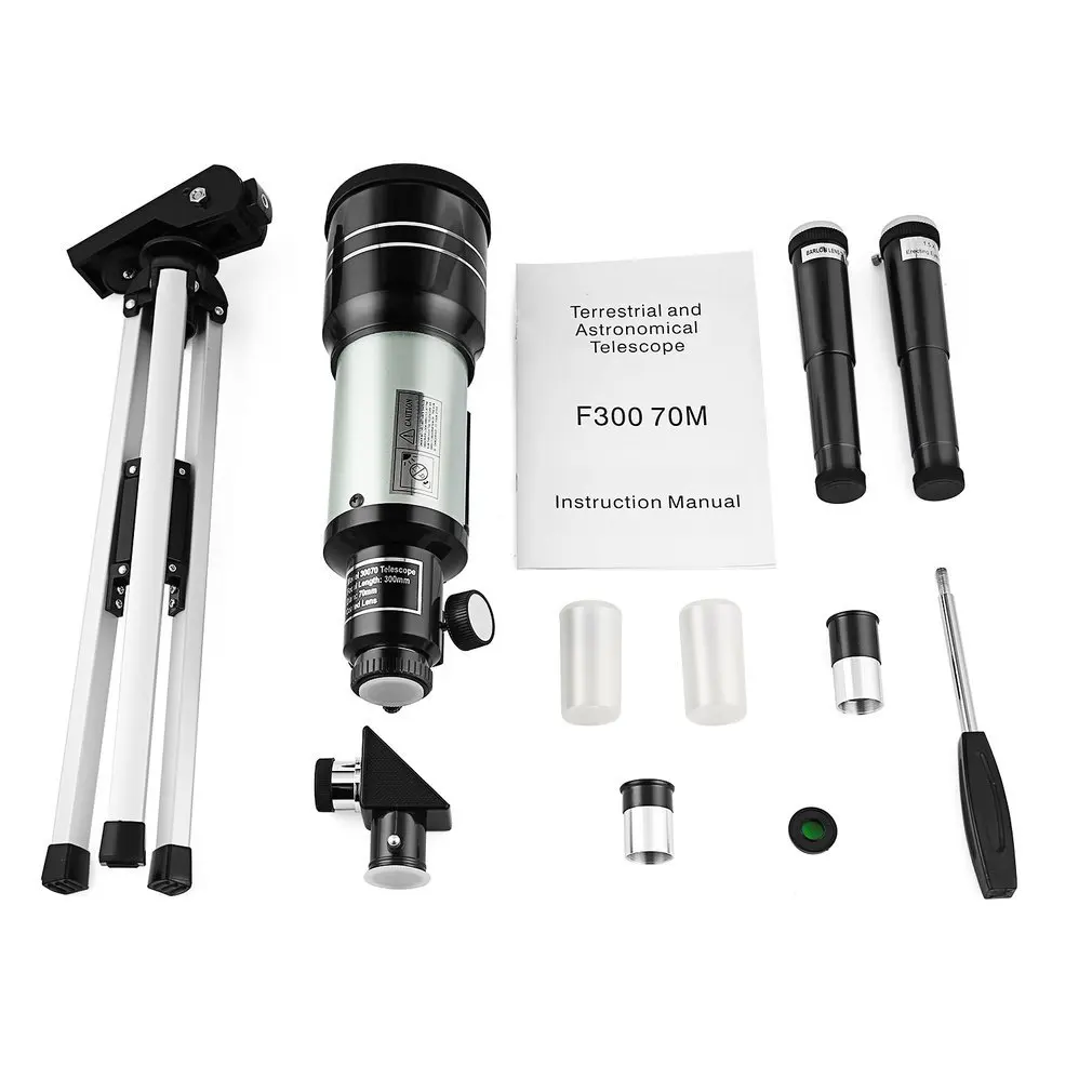 

Monocular Beginner Astronomical Telescope with Tripod Finderscope Terrestrial Space Monocular Telescopio Moon Watching drop ship
