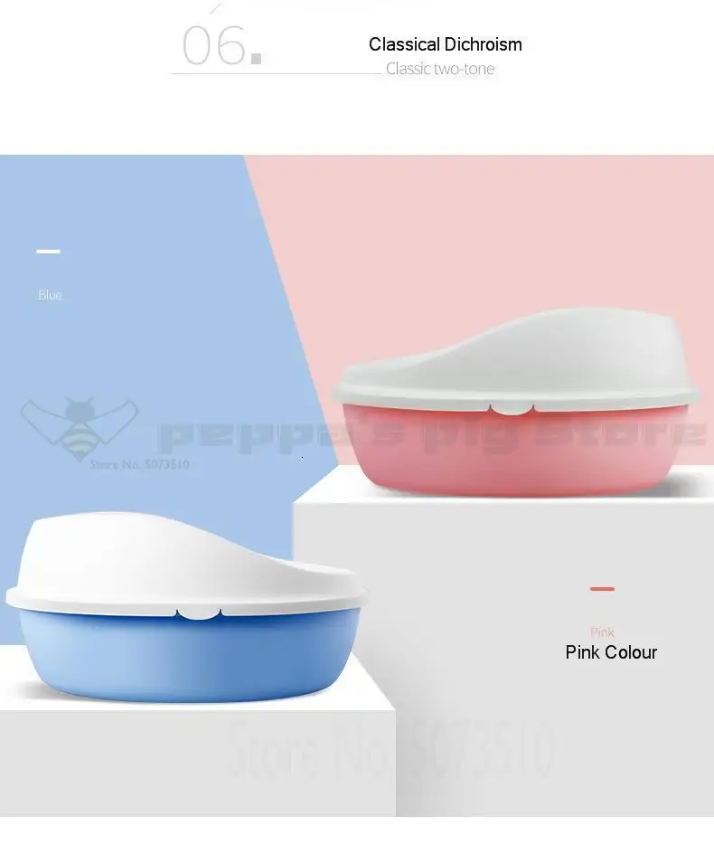 Cat sand-basin, cat toilet, semi-enclosed, anti-sputtering outside, cat sand-bowl, trumpet, large cat basin, toilet basin