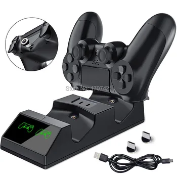 

PS4 Controller Charger PS4 USB Charging Dock Station Charging Station for Sony Playstation 4 PS4 Slim Pro Controller