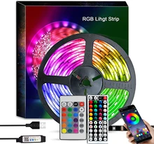 

Bluetooth LED Lights StripS USB RGB SMD 5050 DC5V Flexible Lamp Tape Diode TV Background Lighting luces LED Control