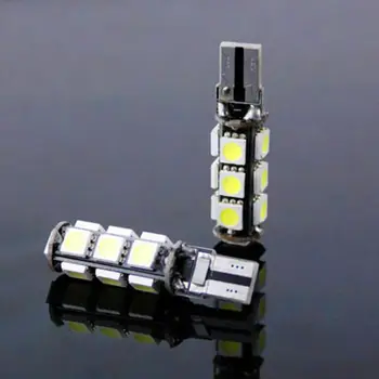 

2Pcs Truck License Plate Light White LED Clearance Light T10 505 Car Reading Lamp 12V Door Lamp for Trailer Lorry RV Camper Boat