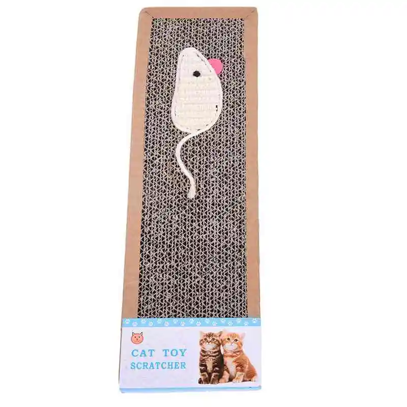 

Cat Kitten Scratch Board Pad Corrugated Scratcher Soft Bed Mat Claws Care Toys