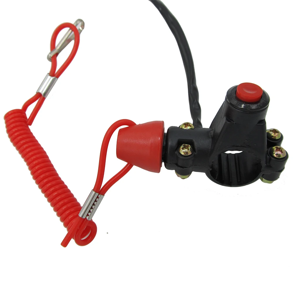 Motorcycle Switches 22mm Universal Emergency Cut-off Double Flameout Trainer Switch for Scrambling ATV 49 CC Mini | Автомобили и