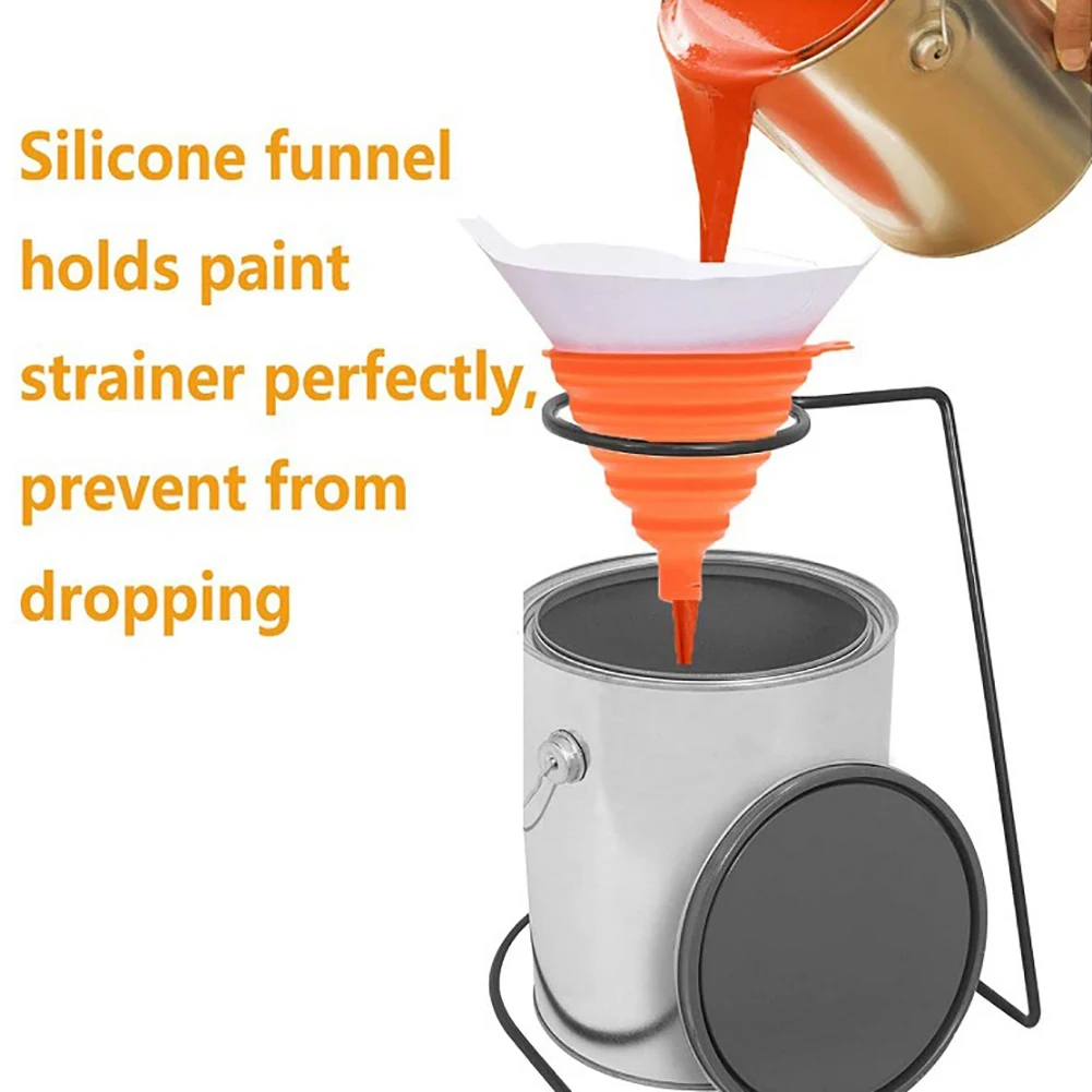 

150pcs Paint filter paper funnel car paint spray paint filter disposable filter paper with 1 Pcs Silicone Funnel