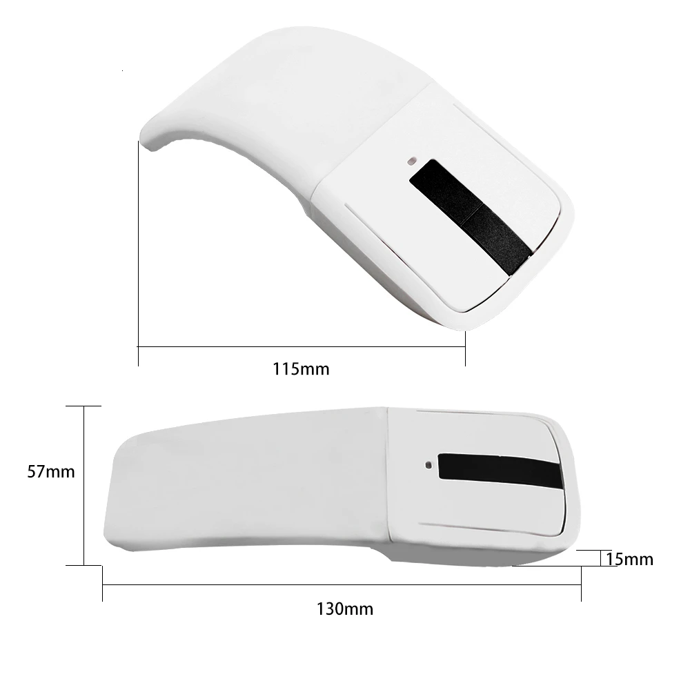 Беспроводная эргономичная компьютерная мышь Arc Touch для ноутбука Microsoft Usb
