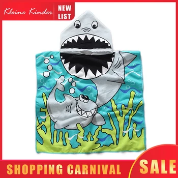 

Baby Bathrobe Soft Children Beach Poncho Microfiber Hooded Kids Bath Robe Swimming Towels Child Boy Girls Changing Robes Blanket