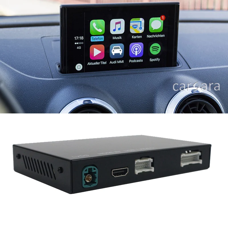 CarPlay Android автозеркальная интеграция 2013-2018 A1 apple iphone car play android автоприложения google waze
