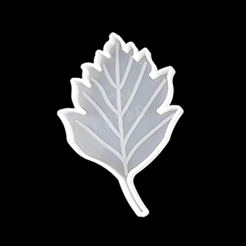 

Leaves Coaster Silicone Resin Mold Tropical Maple Leaf Resin Mold Art Crafts M7DD