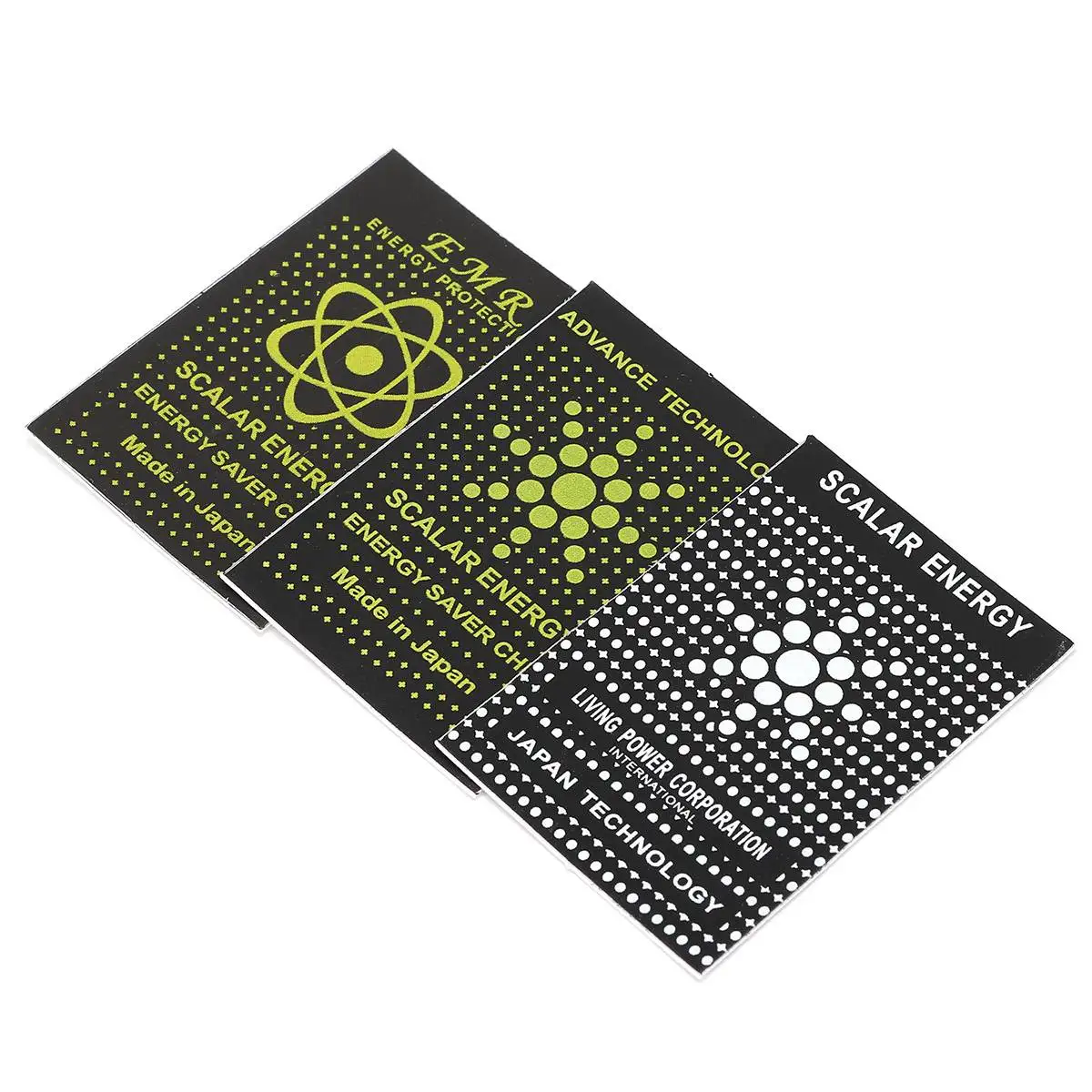 10pcs/lot EMR Scalar Energy Phone Sticker Anti Radiation Keep Health Anti EMP EMF Free Shipping Protection for Pregnant Woman