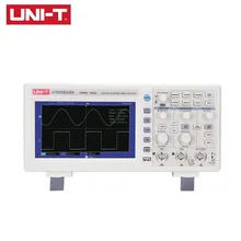 UNI-T UTD2102CEX Digital Storage Oscilloscope 2Channels 100MHz Bandwidth 7 Inche LCD Display 1GS/s Sample Rate USB Communication hantek dso5102p digital oscilloscope portable 100mhz 2channels 1gsas record length 40k usb lcd handheld osciloscopio 7 inch