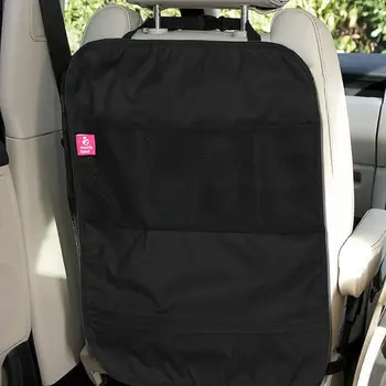 

Waterproof Universal Auto Seat Back Organizer Storage Bag Car Seat Back Scuff Dirt Protect Cover For Child Baby Kid Kick Mat Pad