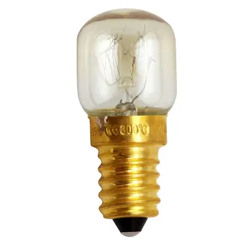 

1Pcs E14 Microwave Oven Part Light Bulb Replacement 25W 15W Glass Lamp Screw Mount Kitchen Appliance Accessory