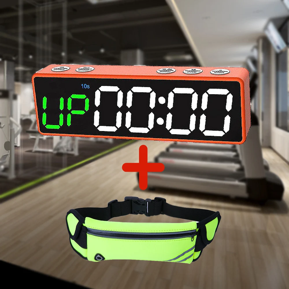 Large Digital Interval Wall WOD Timer Ideal for CrossFit Gyms