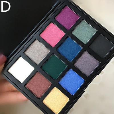 style 19-1box 1/2 предмета в комплекте для палитры теней для век натуральные блестящие матовые тени для век порошок косметический пигмент Водонепроницаемый глаза палитра теней для макияжа - Цвет: style 19-1box
