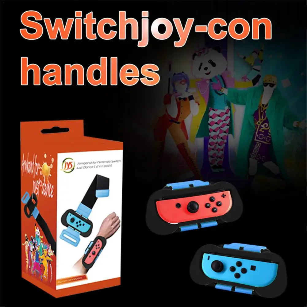 Cinturino Regolabile Per Cinturino Da Polso 2 Pezzi Per Nintendo Switch Per Joy Con Just Dance 2019 Cinturini Traspiranti