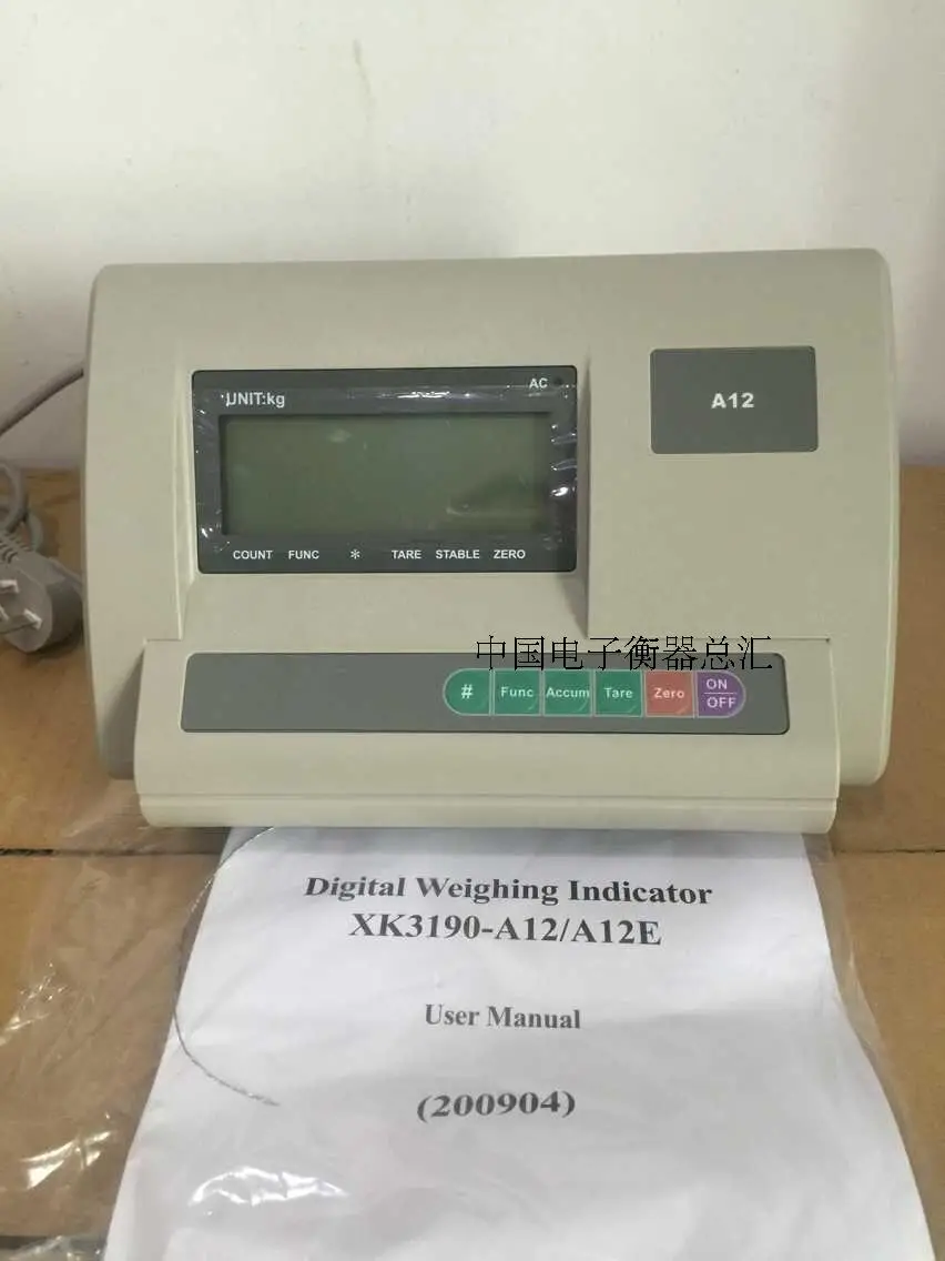 XK3190-A12+ Weighing Display Instrument English Version Electronic Scale Small Head | Инструменты