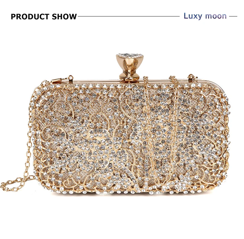 Front view of Luxy Moon Celebrity Evening Bags