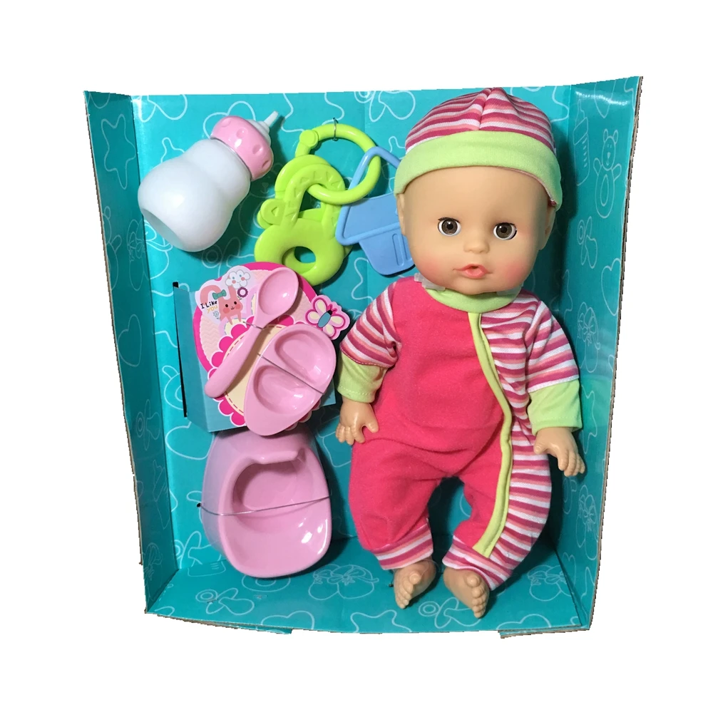 LeDy DOLL 12 INCH DOLL WITH DRINKING AND PEE FUNCTION WITH 12 IC SOUND WITH ACCESSORIES