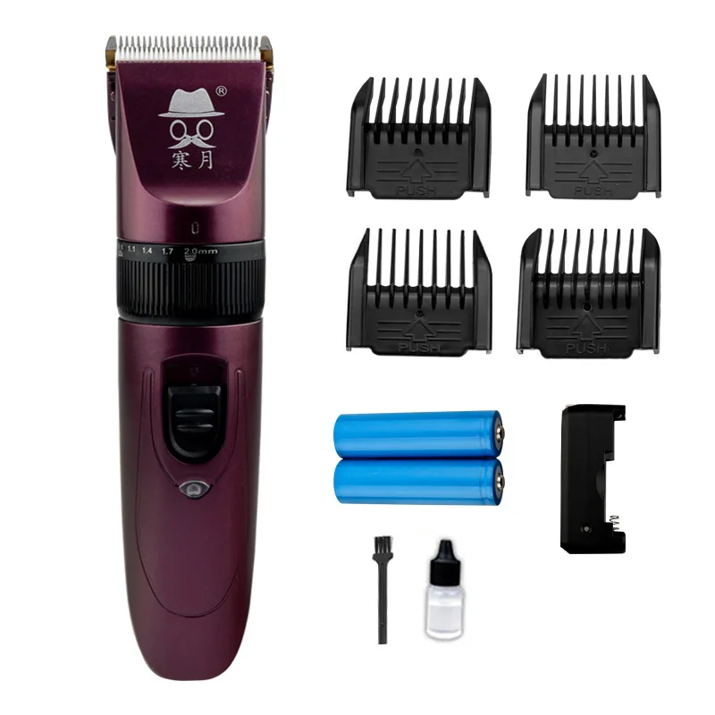 Professional Digital Hair Trimmer Rechargeable Electric Hair Clipper Men s Cordless Haircut Adjustable Ceramic Blade 1 Professional Digital Hair Trimmer Rechargeable Electric Hair Clipper Men s Cordless Haircut Adjustable Ceramic Blade 2
