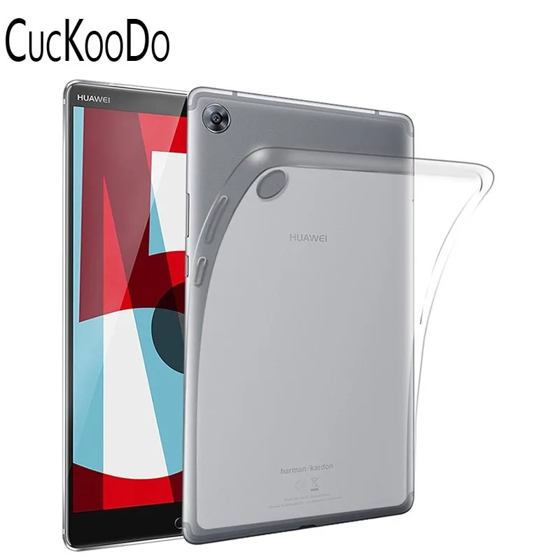 Для Huawei MediaPad M5 8 4 '' ТПУ силиконовый чехол защитный Кристальный для планшета