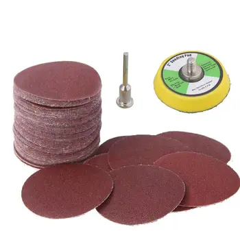 

2 Inch 50 mm Sanding Discs Sanding Paper Hook and Loop Sanding Pad polishing tool