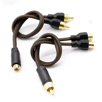 

Car Audio Cable Car Audio Y Splitter Cable Converter Cord Adapter Cable For Car Audio System MP3