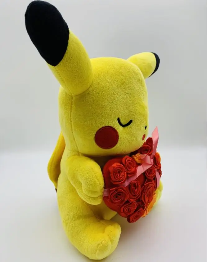 Pokemon Pikachu розовая плюшевая кукла 