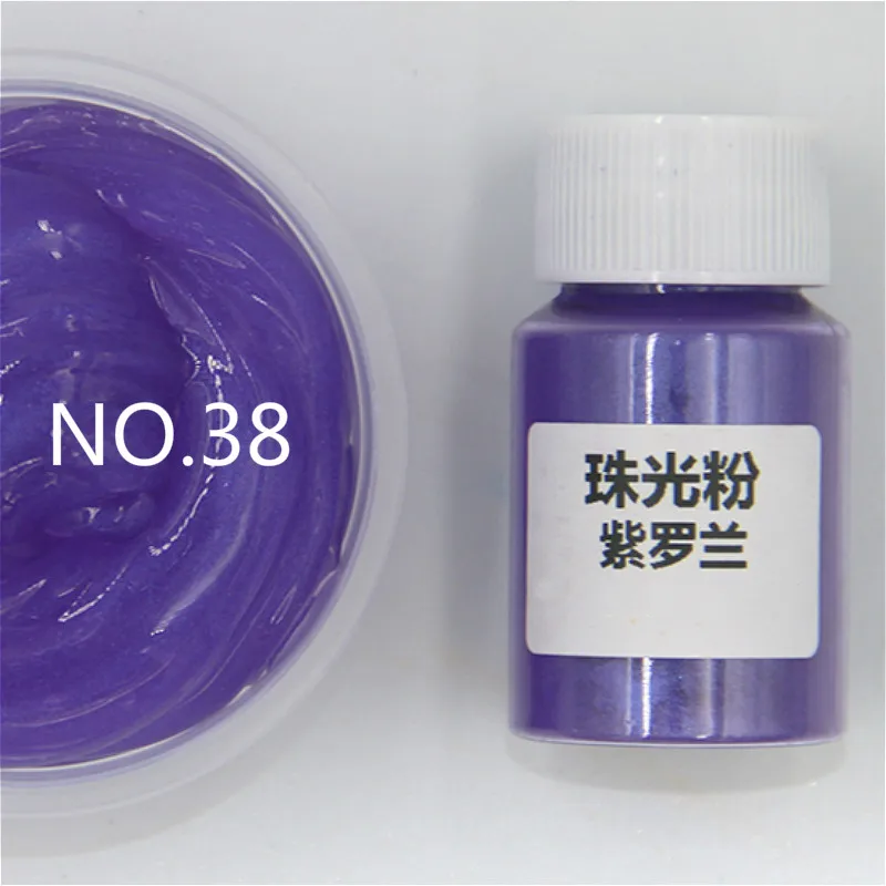 Diy Handmade Pearlescent Mica Powder Epoxy Resin Dye Pearl Pigment Resin Glue Pigments Material Crystal Mold