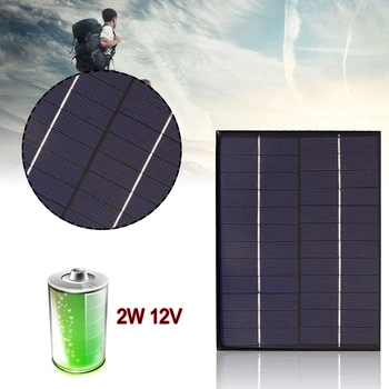 

12V DIY Solar Panel Trickle Charger Battery Sun-power Outddoor Boat Camping Solar Panel Trickle Charger