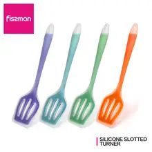 Fissman силиконовый щелевой Тернер с длинной ручкой кухонный Accessories-1pcs