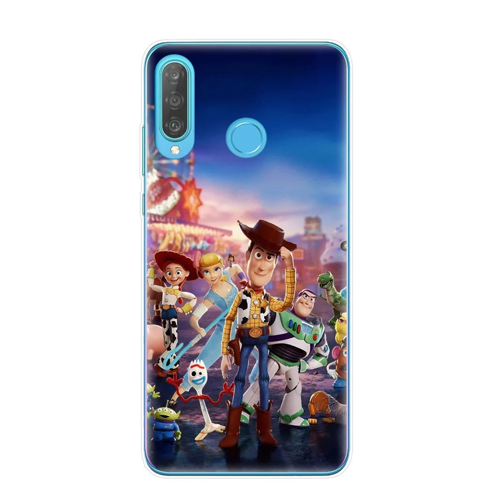 Cowboy Woody Buzz Lightyear Toy Story чехол для телефона Coque huawei P30 P20 Lite Pro P10 P9 P8 Lite Мягкий силиконовый чехол Funda