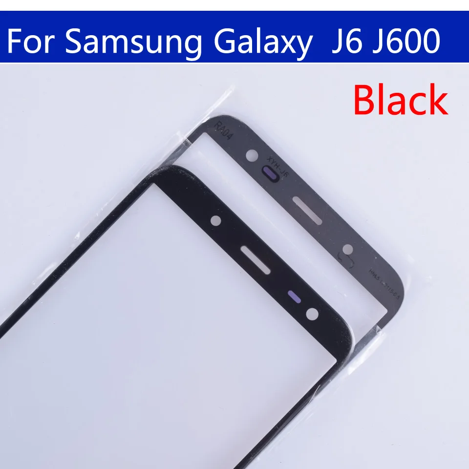 LCD Display Replacement Glass Screen Replacement Touch Screen Digitizer Replacement For Samsung Galaxy J6 J600 J600F J600G SM-J600F/DS SM-J600G/DS Touch Screen Outer Glass LCD Front TouchScreen Lens 5.6"