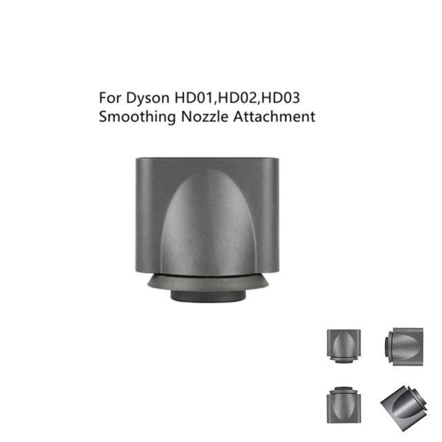 Coanda Effect Anti-flying Nozzle Attachment Tool For Dyson Supersonic Hair Dryer HD01 HD03 HD08 Wide Tooth Comb Hair Styling Smoothing nozzle