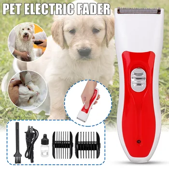 

Electric Clippers for Pet Dogs Cats Grooming Silent Shaver Trimmer Rechargeable Ergonomic _WK