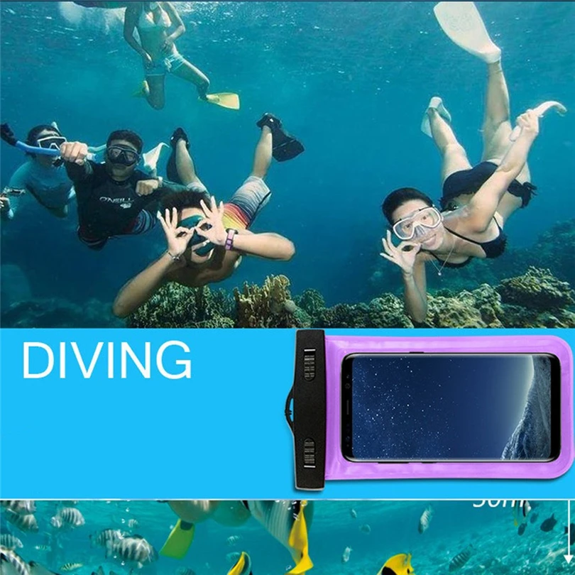 Дорожный водонепроницаемый чехол для телефона samsung Galaxy S8 5,8 дюймов, чехол, профессиональная сумка для плавания, bolsa estanca A40