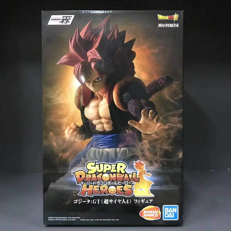 Оригинальная коллекция Bandai MASTERLISE-SUPER SAIYAN 4 Gogeta от "Super Dragon Ball Heroes"