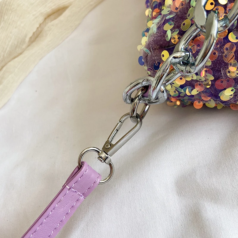 Bolsa Paetê Luxo