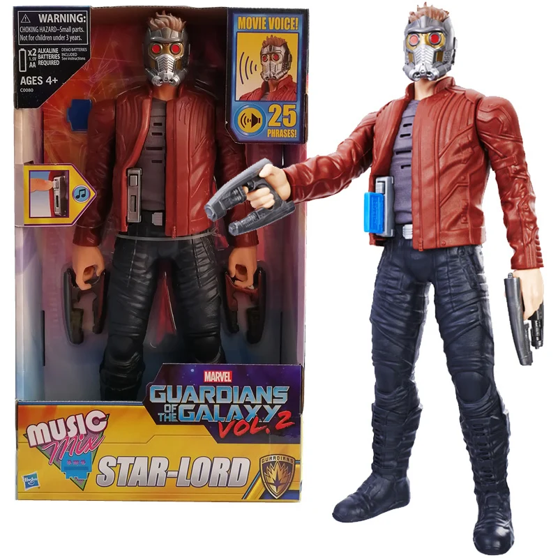 

Marvel Galaxy Guard 2 Hero Series Avengers Star Lord ModelPVC Action Figures Toy Anime Model
