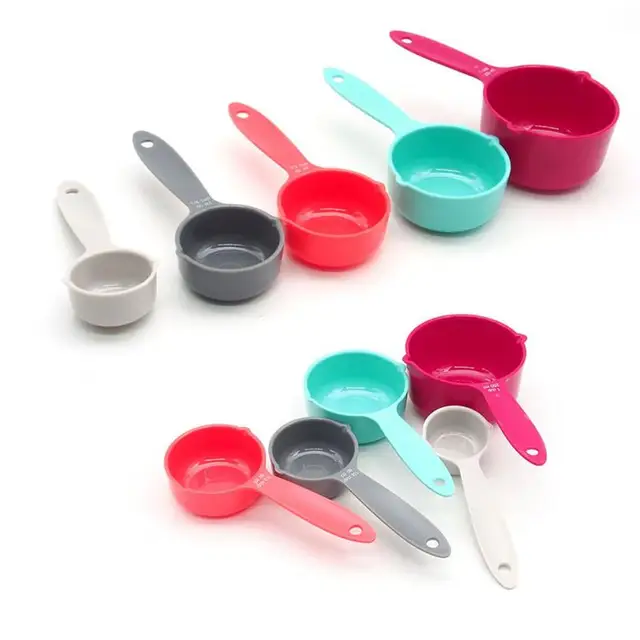 Venlohome 5Pcs/Készlet Szín Mérő Kanál Műanyag Konyhai Mérőeszközök - Image 4