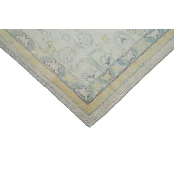 

275x381 Cm Beige Handmade Oushak Rug-9x12 Ft