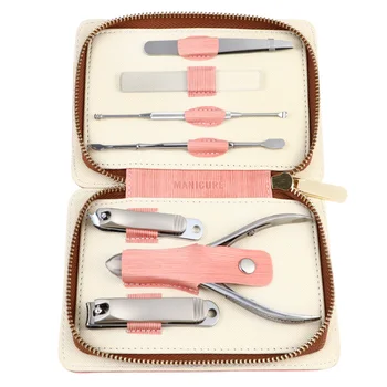 

1 Set Manicure Tool Kit Durable Portable Delicate Nail Trimming Tool Nail Clipper Nail Pedicure Cutter Kit for Home House Indoor