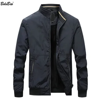 

BOLUBAO Fashion Brand Men Jackets New Men's Casual Solid Color Jacket Autumn Winter New Male British Style Jacket