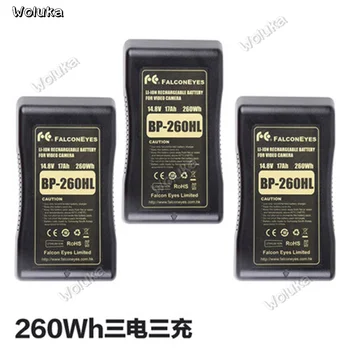 

Falcon eyes 260Wh V-PORT lithium battery 14.8V/17A lithium battery LED photography light camera universal CD50 T03