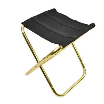 

1 Pc Collapsible Chair Oxford Cloth Light Weight BBQ Seat Camping Stool Fishing Stool for Traveling Hiking Painting
