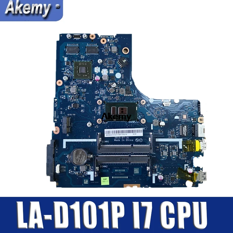 LA-D101P motherboard for Lenovo B51-80 TianYi300-15ISK motherboard BIWB6/B7/E7/E8 LA-D101P I7-6500U original test
