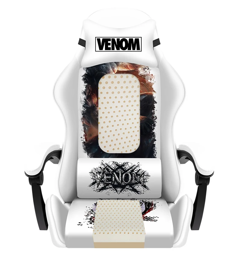 Description Picture 5 of itemBlack Cool Gaming Chair Boys Game Competitive Rotating Chair Home Liftable Computer Chair Comfortable Soft Anchor Live Chair