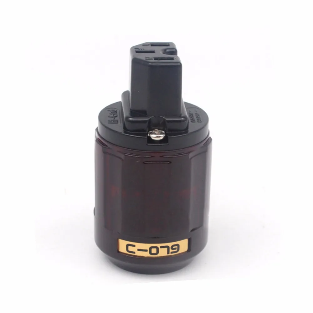 Haldane пара HIFI позолоченный P-079E Schuko EU EUR адаптер питания C-079 IEC разъем для шнура питания переменного тока аудио разъем
