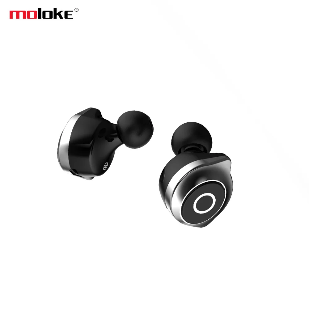 Moloke D10 Sports Wireless Bluetooth Headset Earbud Mini Headset In ear Compatible Car Mini Invisible Bluetooth Headset