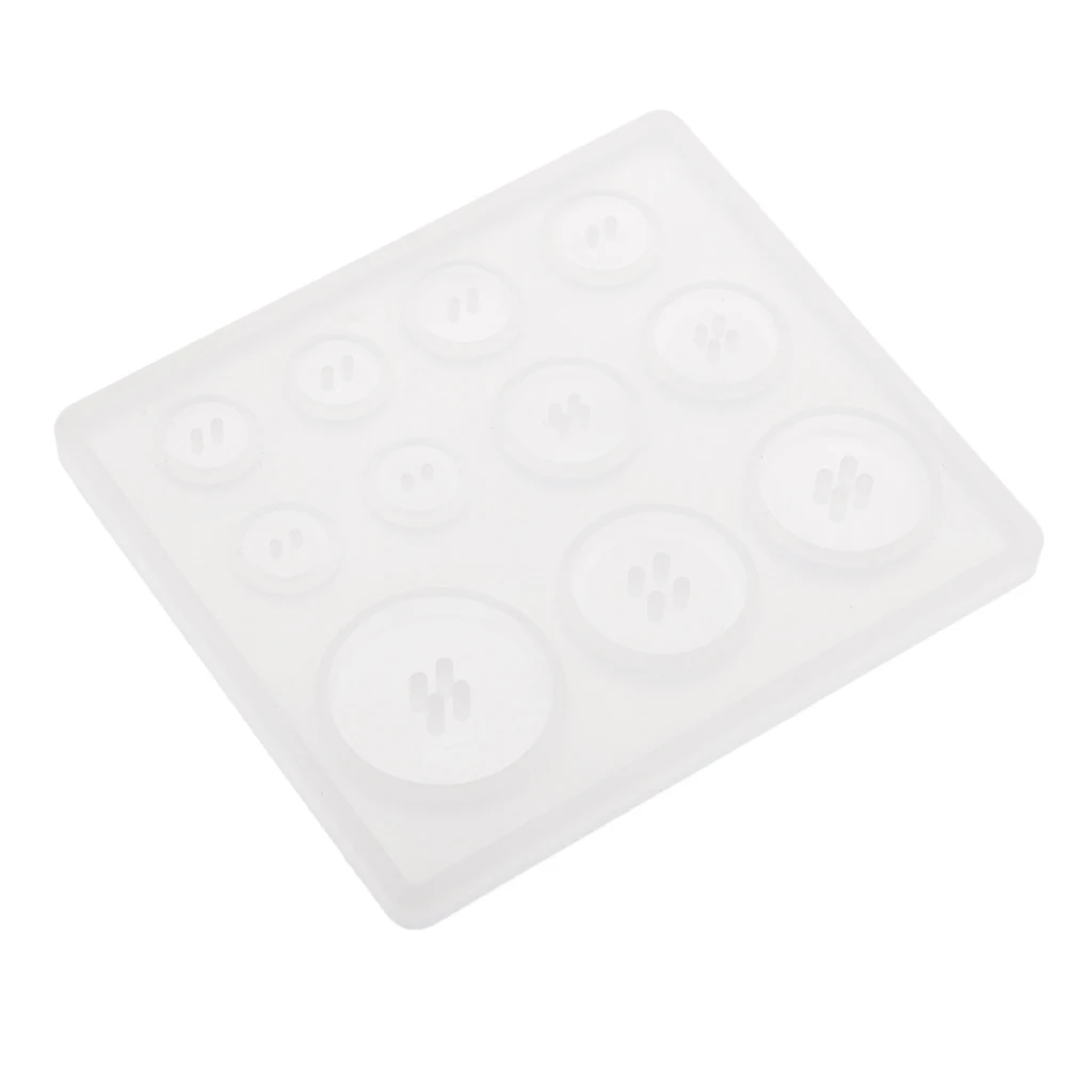 1 Set Silicone DIY Jewelry Mold Resin Mould Baking Shape Mould for Resin Cabochon Polymer Clay Candy Chocolate Making Supplies