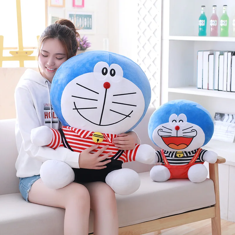 Doraemon Doll Plush Toy Robot Blue Fat Rag Doll Pillow Cushion Home Decoration Sofa Cushion Child Doll Birthday Gift Girl
